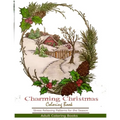 Adult Coloring Books: Charming Christmas Coloring Book - Paperback