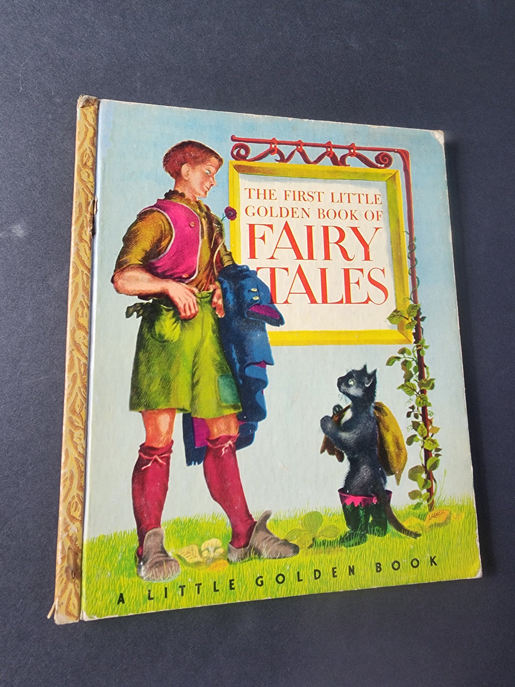 Vintage 1946 FIRST LITTLE FAIRY TALES A Little Golden Book